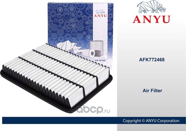Фильтр воздушный (Anyu). Артикул AFK772468