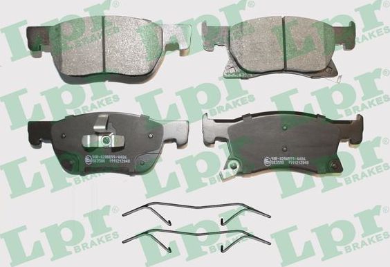 Тормозные колодки LPR. Артикул 05P2048K