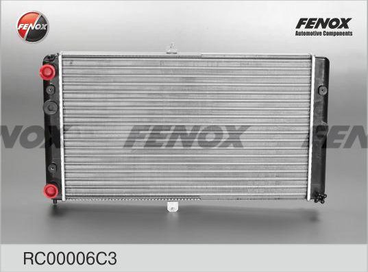 Радиатор охлаждения двигателя Fenox для ВАЗ 2112 1995-2005. Артикул RC00006C3