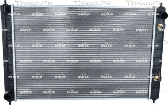 Радиатор охлаждения двигателя NRF (алюминий). Артикул 56603