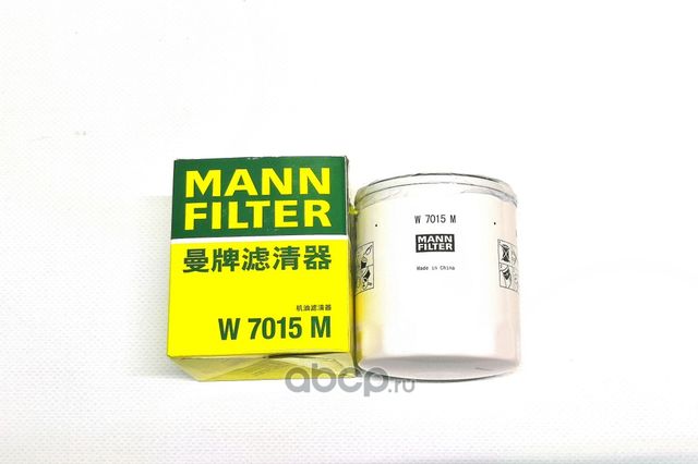 Масленый фильтр (Mann-Filter). Артикул W7015M
