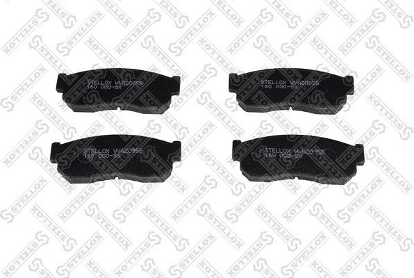 Тормозные колодки Stellox. Артикул 160 000-SX