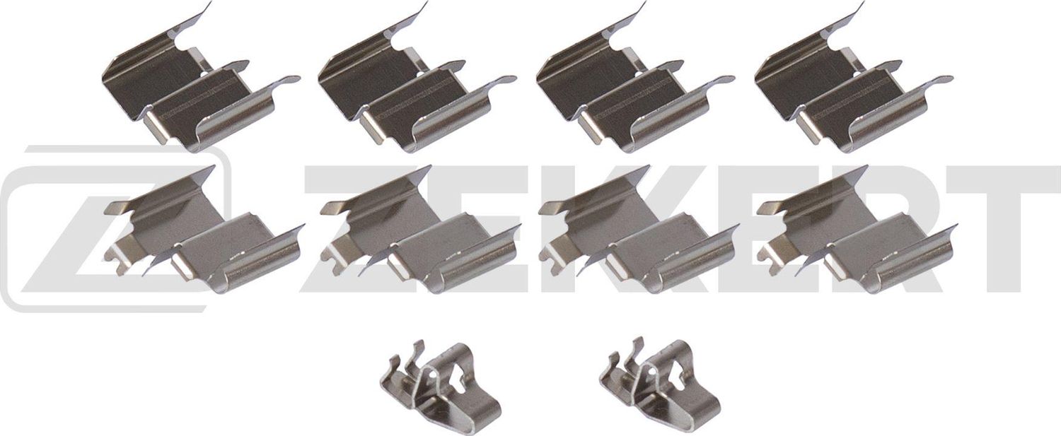 Комплект установочный перед. торм. колодок Mazda 323 VI 98-  RX-8 03-  Mitsubishi Pajero Pinin 99-   Zekkert. Артикул BR-1463