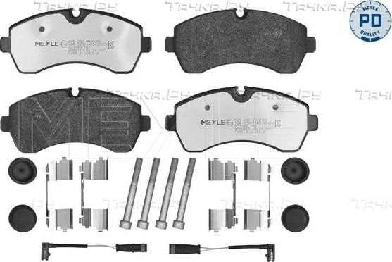 Тормозные колодки Meyle PD. Артикул 025 292 0020/PD