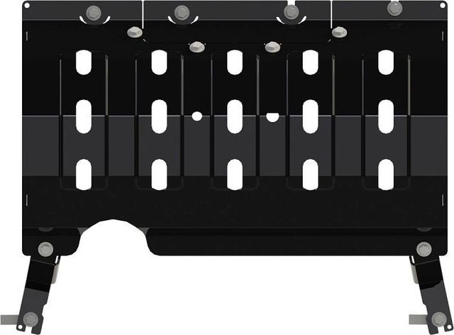 Защита Шериф (2,5 мм) для выхлопной системы Jeep Wrangler JL 2018-2026. Артикул 04.3995