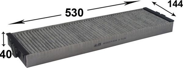 Салонный фильтр JS Asakashi для Peugeot 607 I 2000-2011. Артикул AC0037C