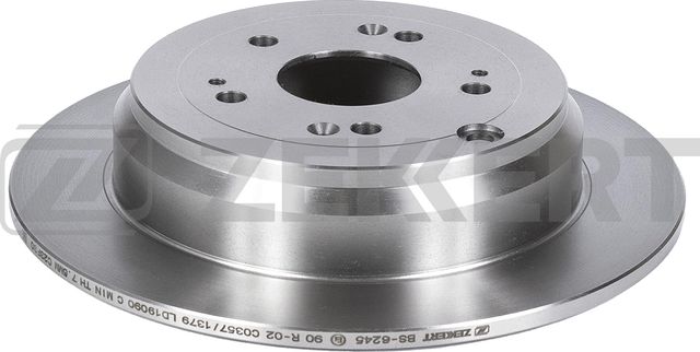 Тормозной диск Zekkert задний для Acura RDX II 2012-2014. Артикул BS-6245