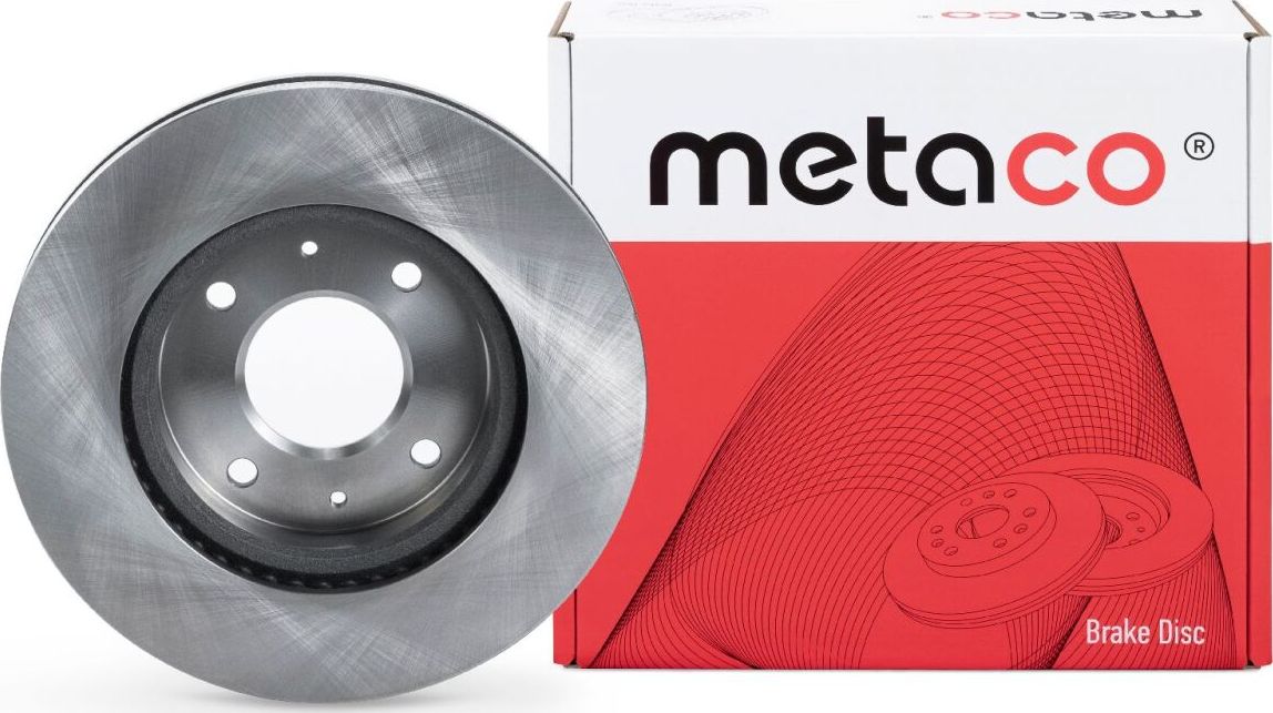 Диск тормозной MITSUBISHI LANCER/GALANT 03- передн. (Metaco). Артикул 3050022