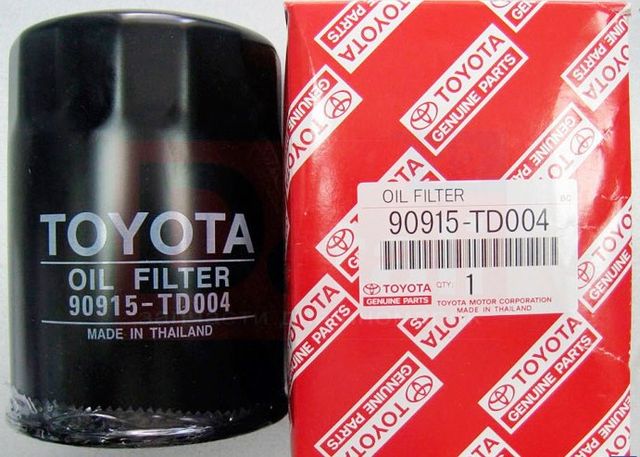 Масляный фильтр Toyota. Артикул 90915TD004