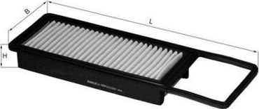 Воздушный фильтр Mahle. Артикул LX 1993