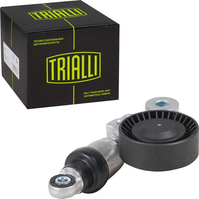 Натяжной ролик (натяжитель) приводного клинового зубчатого ремня Trialli для Kia Mohave I 2008-2026. Артикул CM 5477
