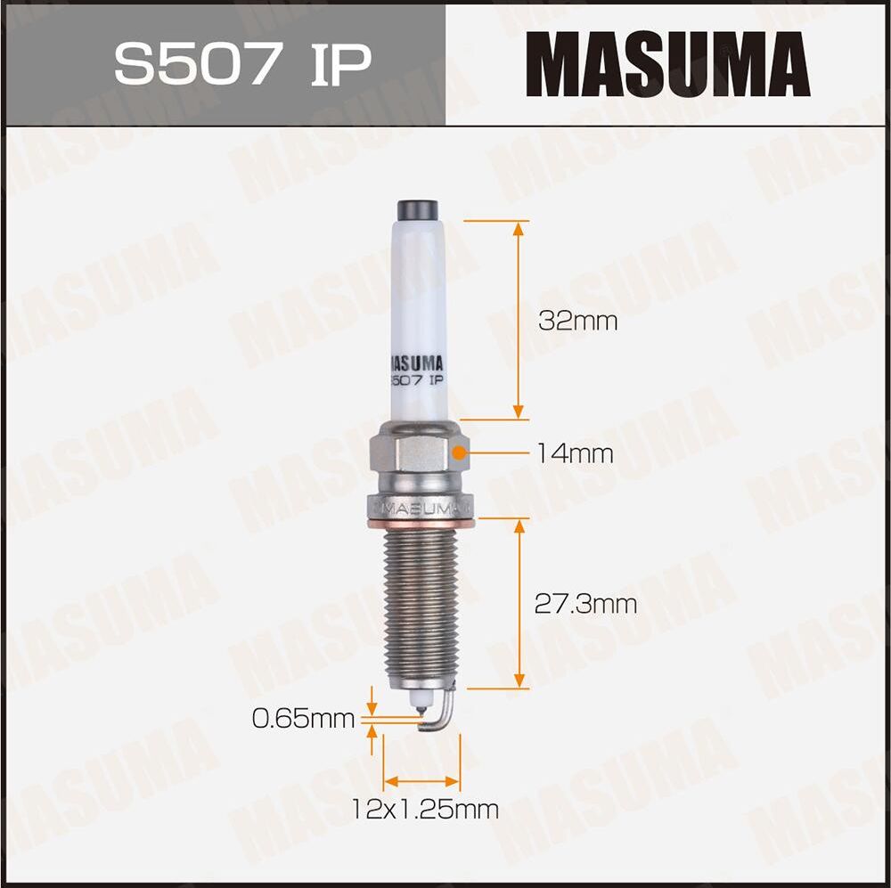 Свеча зажигания Masuma. Артикул S507IP