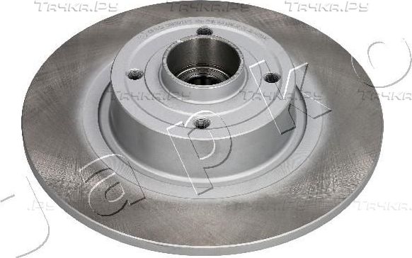 Тормозной диск Japko для Renault Megane II 2003-2009. Артикул 610711C