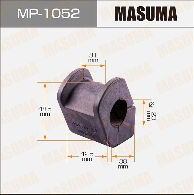 Втулки стабилизатора Masuma. Артикул MP-1052