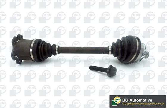 Полуось (привод в сборе, приводной вал) BGA передняя правая/левая для SEAT Exeo 2008-2013. Артикул DS0116A
