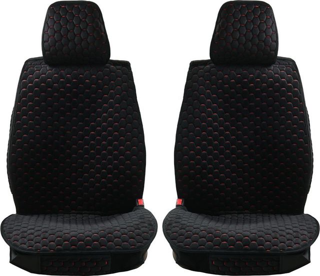 Накидки Seintex каркасные Soty на сидения, цвет Черно-красный. Артикул 317705