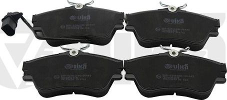 Тормозные колодки Vika (органический). Артикул 66980010201