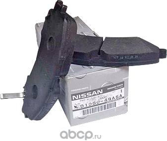 Тормозные колодки Nissan. Артикул D10604GA5A