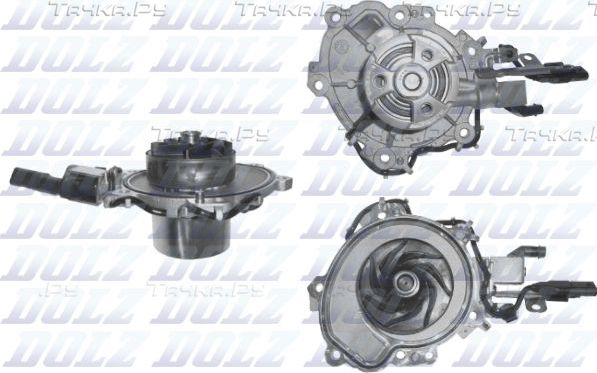 Помпа (водяной насос) Dolz для Land Rover Range Rover Velar I 2017-2026. Артикул L247V