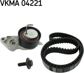 Ремень ГРМ с роликами (комплект) SKF. Артикул VKMA 04221