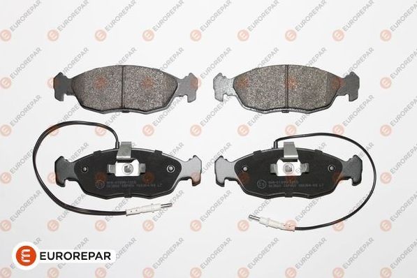 Тормозные колодки Eurorepar. Артикул 1617252380