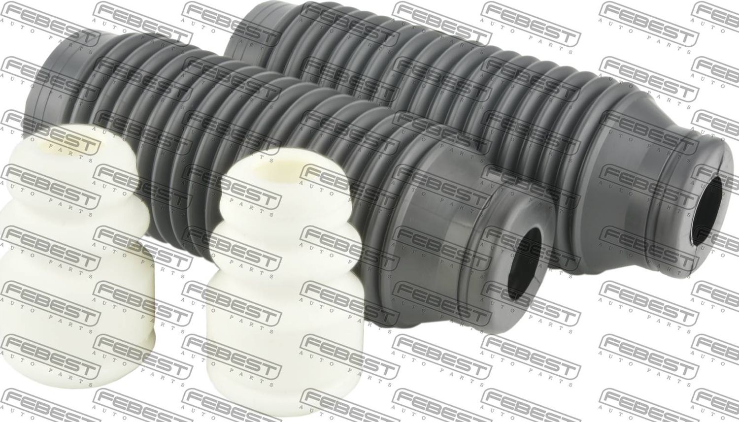Комплект отбойников и пыльников амортизаторов (стоек) Febest. Артикул HYSHB-GETF-KIT