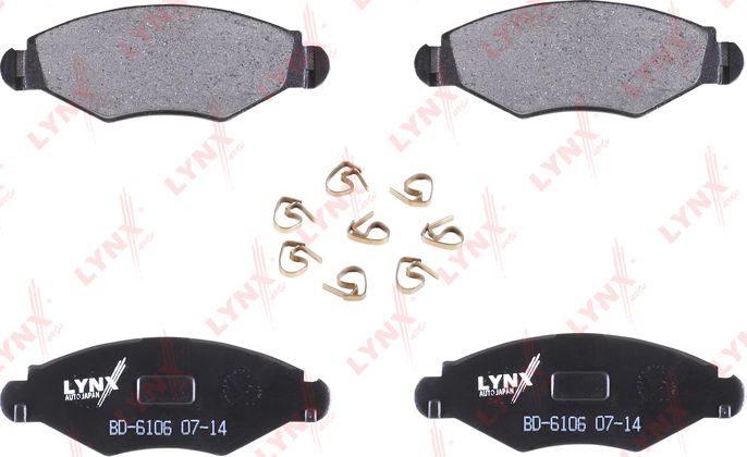 Тормозные колодки LYNXauto. Артикул BD-6106