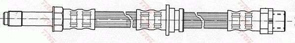 Тормозной шланг TRW. Артикул PHB425