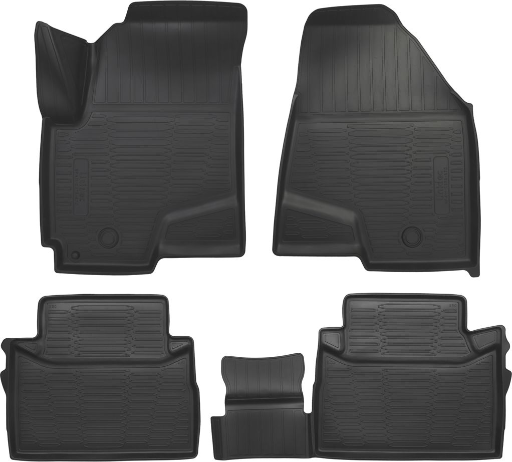 Коврики 3D Норпласт для салона Jetour X50 2024-2026. Артикул NPA11-C375-670