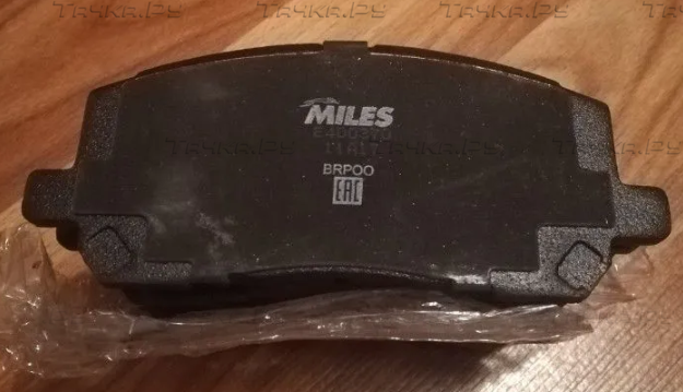 Тормозные колодки Miles (Low-Metallic) для Lexus RX I 1998-2003. Артикул E400370