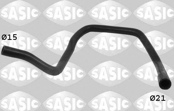 Патрубок радиатора (системы охлаждения) Sasic левый для Citroen C15 1986-2000. Артикул 3400036