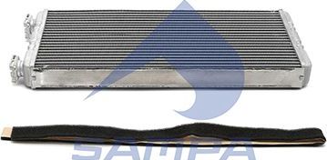 Радиатор отопителя (печки) Sampa. Артикул 010.1126