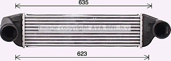 Интеркулер AVA. Артикул BW4581