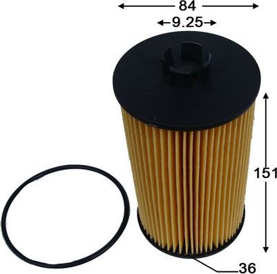 Масляный фильтр JS Asakashi. Артикул OE0066