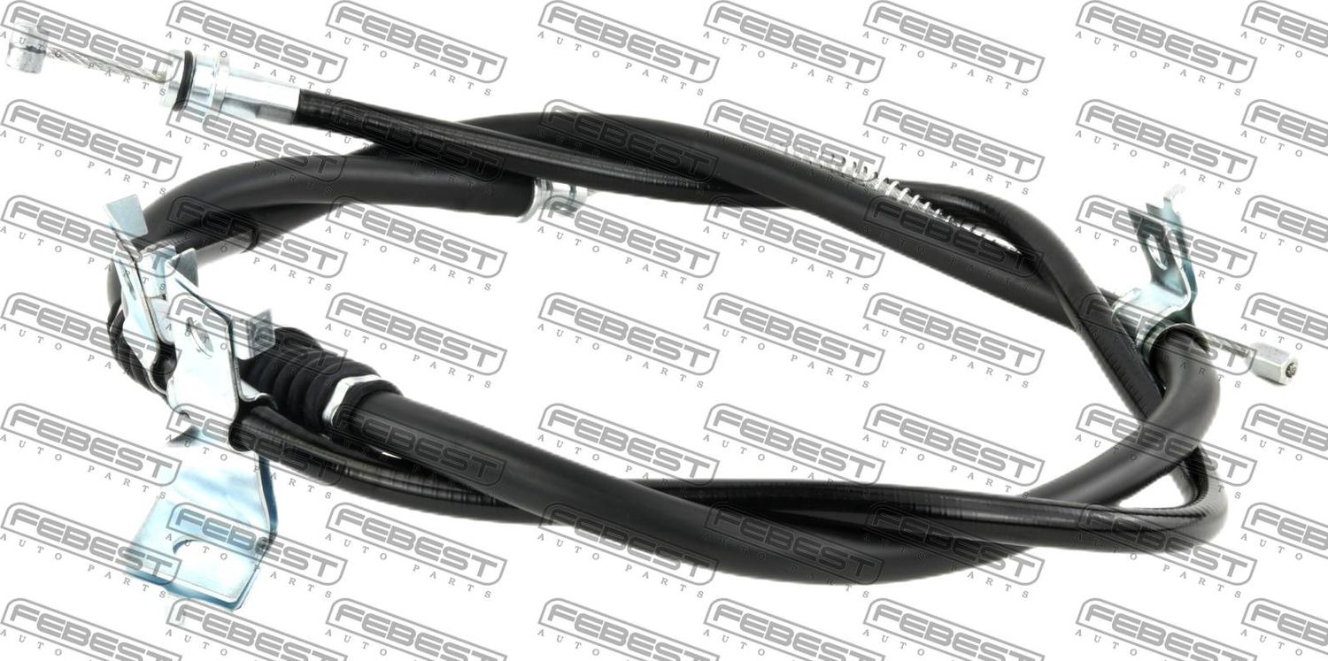 Трос ручника (тросик ручного тормоза) Febest. Артикул 04100-V93LH