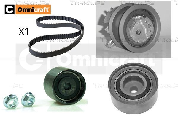Ремень ГРМ с роликами (комплект) Omnicraft. Артикул 2328504