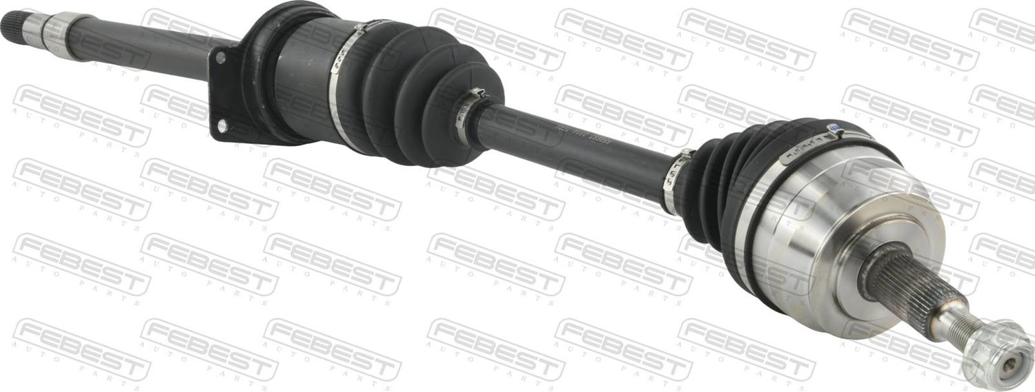 Полуось (привод в сборе, приводной вал) Febest. Артикул 2314-7ERH