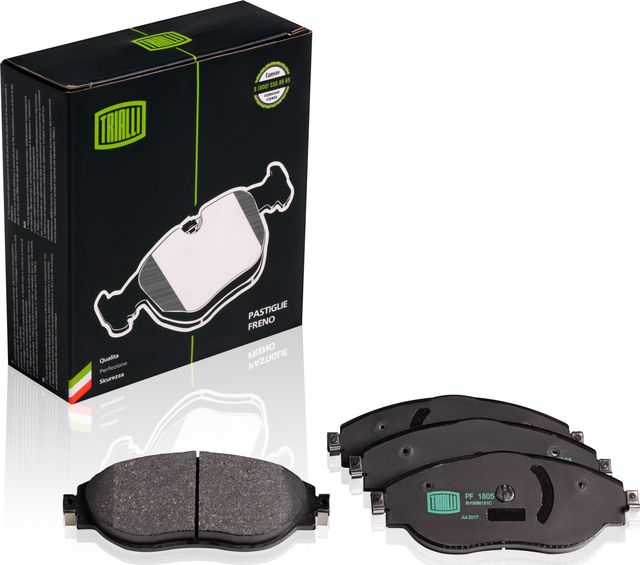 Тормозные колодки Trialli. Артикул PF 1805