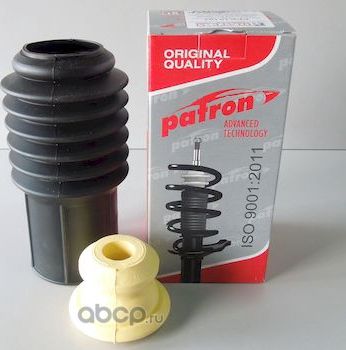 Комплект отбойников и пыльников амортизаторов (стоек) Patron. Артикул PPK10107