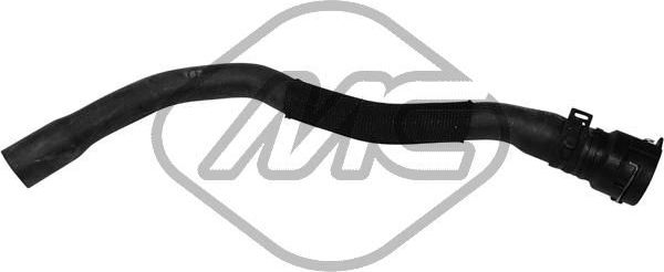 Патрубок радиатора (системы охлаждения) Metalcaucho. Артикул 98091