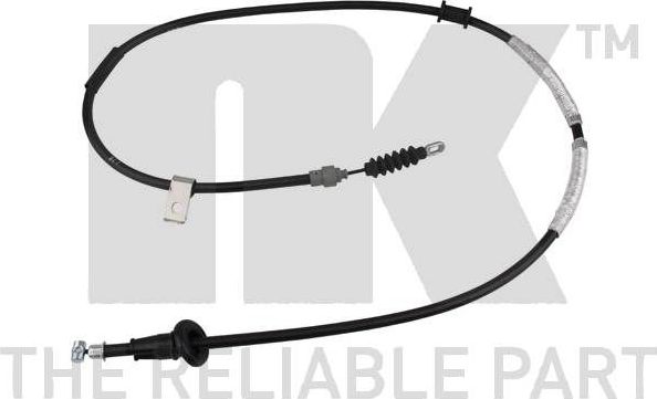 Трос ручника (тросик ручного тормоза) NK. Артикул 904838