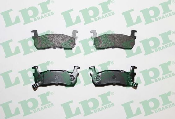 Тормозные колодки LPR. Артикул 05P516