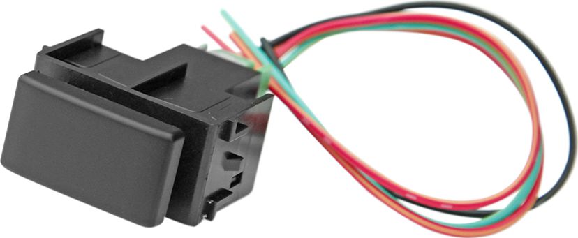 Кнопка РИФ включения/выключения (под гравировку) с белой подсветкой для Nissan NP300 2008-2015. Артикул RIF22-1-1109806