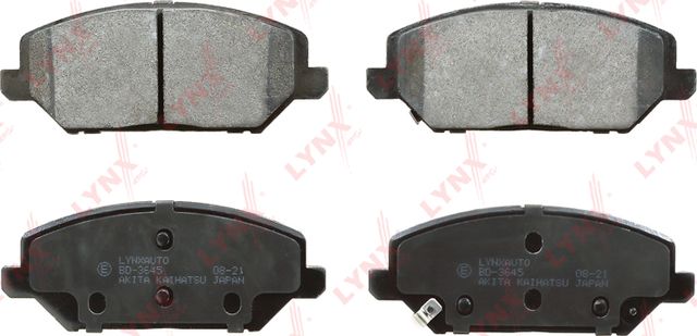 Тормозные колодки LYNXauto передние для Kia Ceed III 2018-2026. Артикул BD-3645