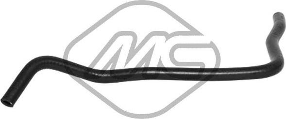 Патрубок радиатора (системы охлаждения) Metalcaucho. Артикул 98382