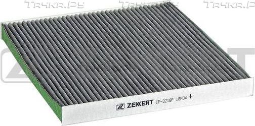 Салонный фильтр Zekkert для Toyota Corolla E120, E130 2001-2008. Артикул IF-3218P