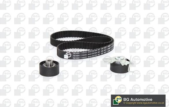 Ремень ГРМ с роликами (комплект) BGA. Артикул TB1404K