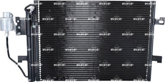 Радиатор кондиционера (конденсатор) NRF (алюминий) для Mercedes-Benz A-Класс I (W168) 1997-2004. Артикул 35309
