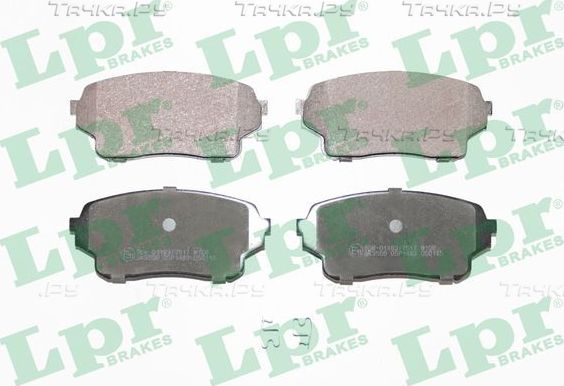 Тормозные колодки LPR. Артикул 05P1483