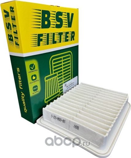 Фильтр воздушный (исполнение MANN C25654) MITSUBISHI ASX 1.6,GRANDIS II 2.4,LANC (BSV). Артикул BSV18058021